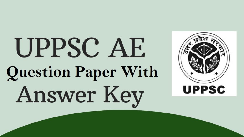 UPPSC Assistant Engineer Pre Answer Key 2025