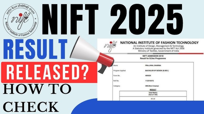 NTA NIFT Result 2025