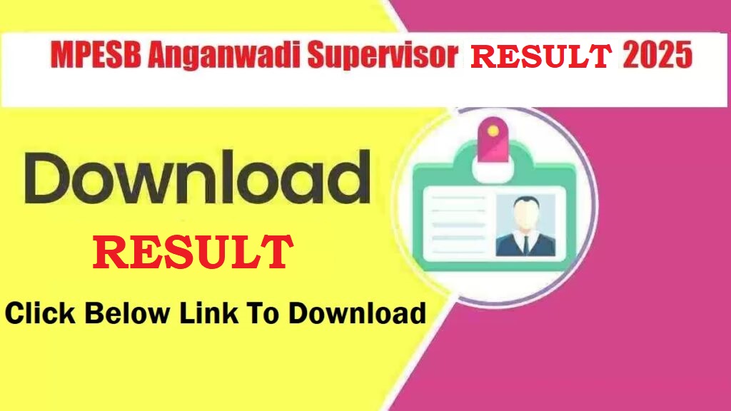 MPESB Parvekshak (Supervisor) Grade-3 Result 2025