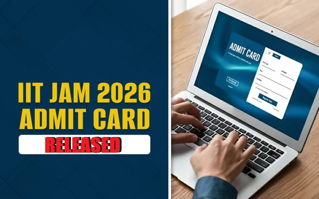 IIT JAM Admit Card 2026