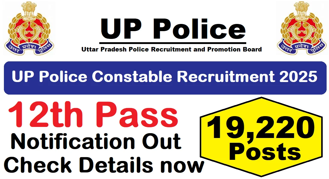 UP Police Constable Recruitment 2025