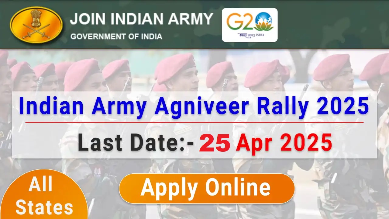 Indian Army Agniveer CCE Recruitment 2025