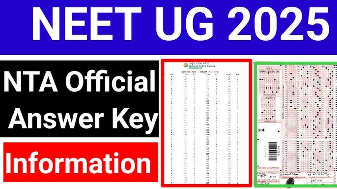 NTA NEET UG Answer Key 2025
