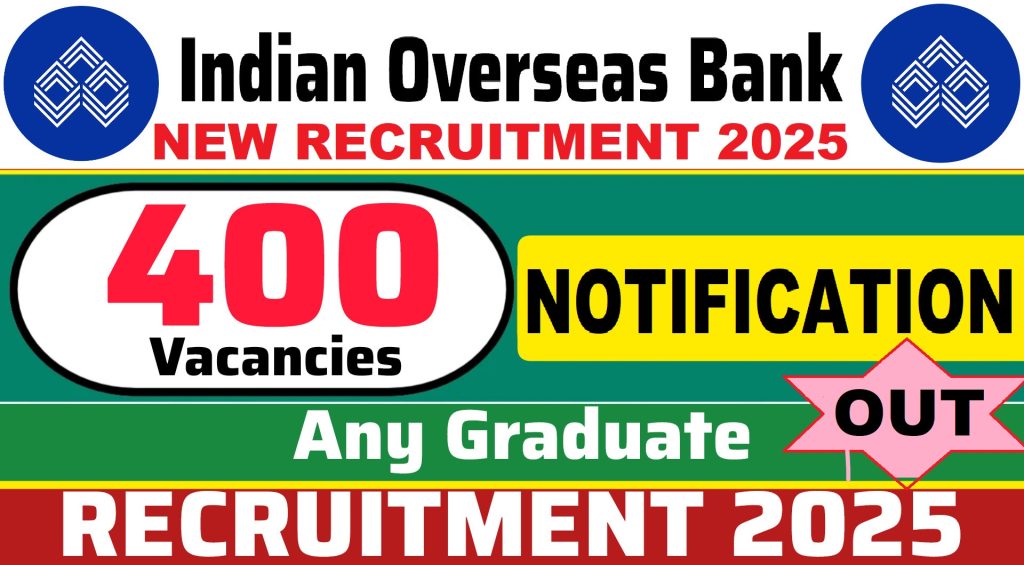 Indian Overseas Bank Local Bank Officer LBO Recruitment 2025