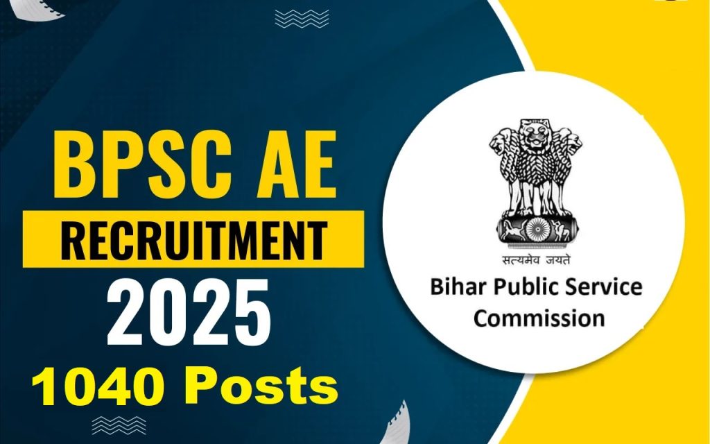 Bihar BPSC Assistant Engineer AE Recruitment 2025