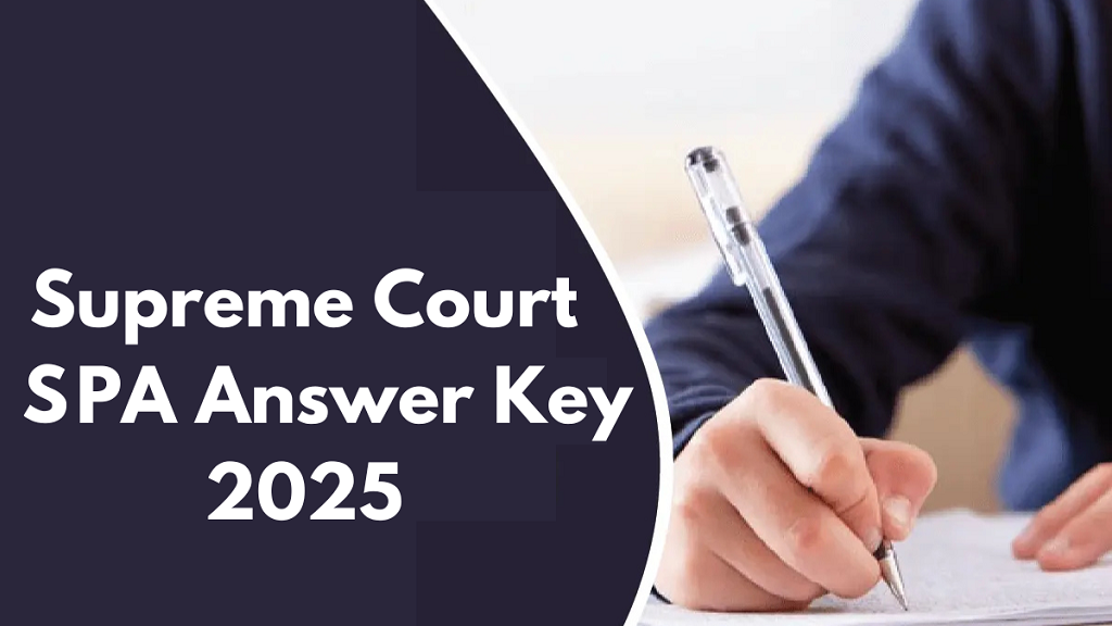 Supreme Court of India SPA Answer Key 2025