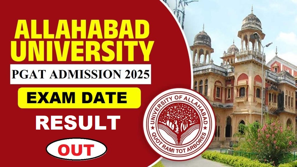Allahabad University PGAT Result 2025