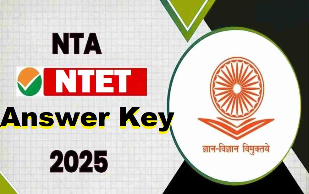 NTA NTET Answer Key 2025