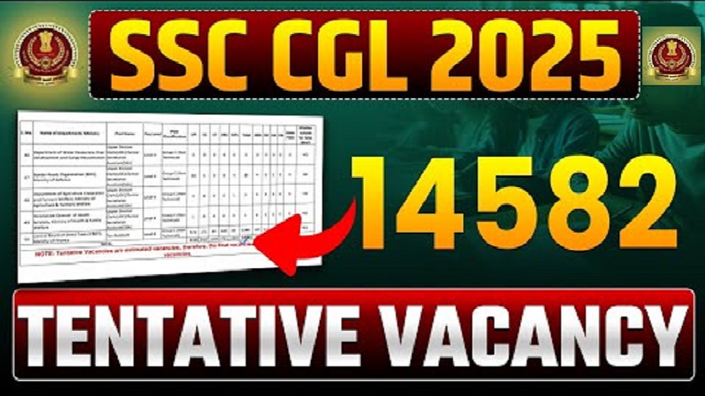 SSC CGL 2025 Tentative Vacancy