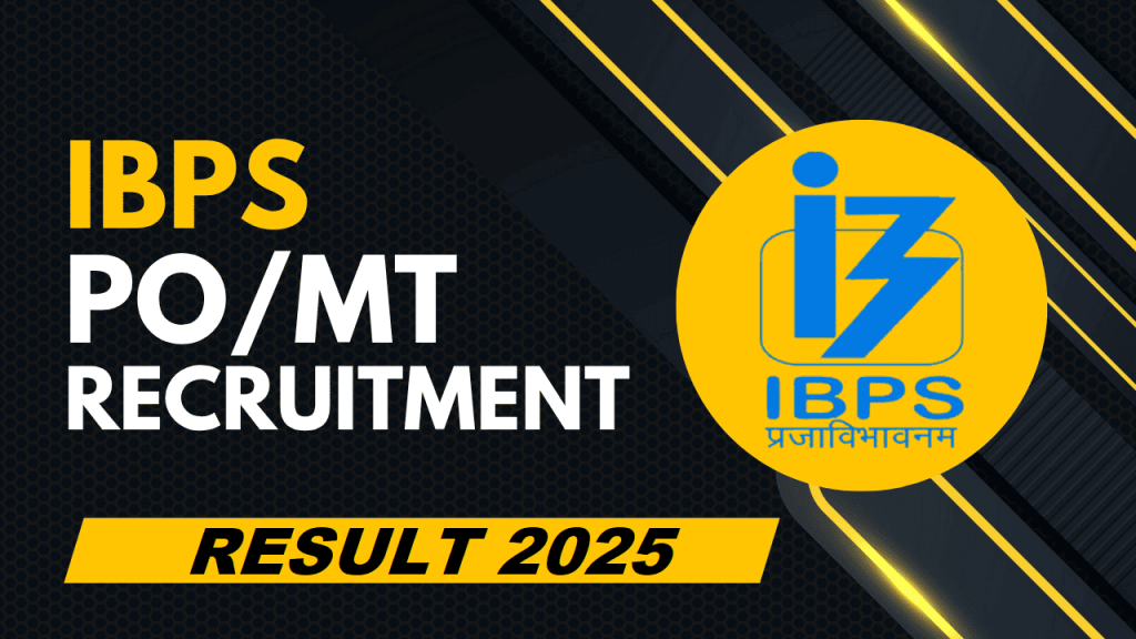 IBPS PO MT XV 15 Pre Result 2025