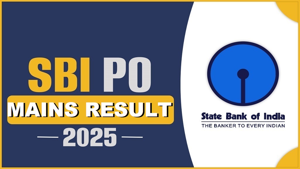 SBI Bank PO Mains Result 2025