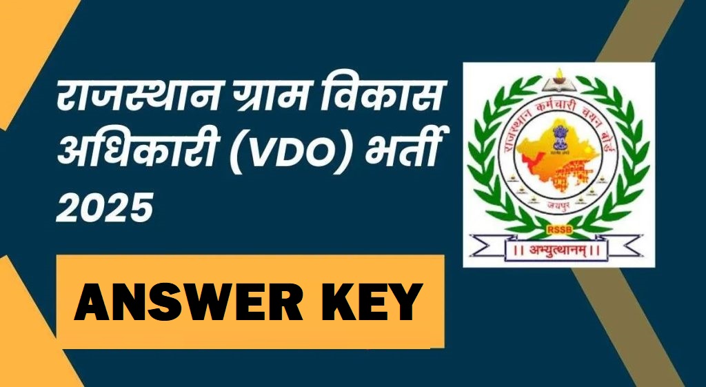 RSSB VDO Answer Key 2025
