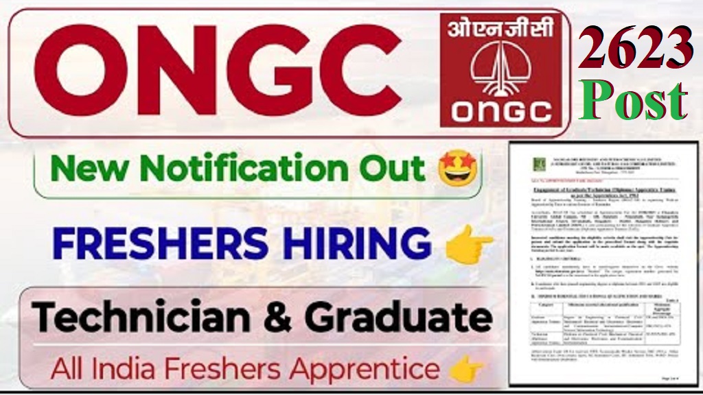 ONGC Apprentice Recruitment 2025