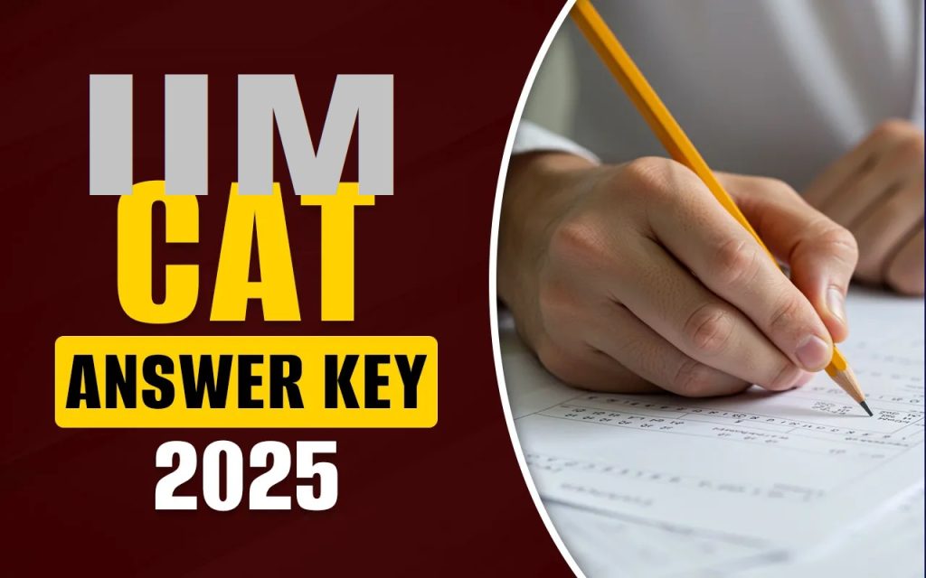 IIM CAT Answer Key 2025