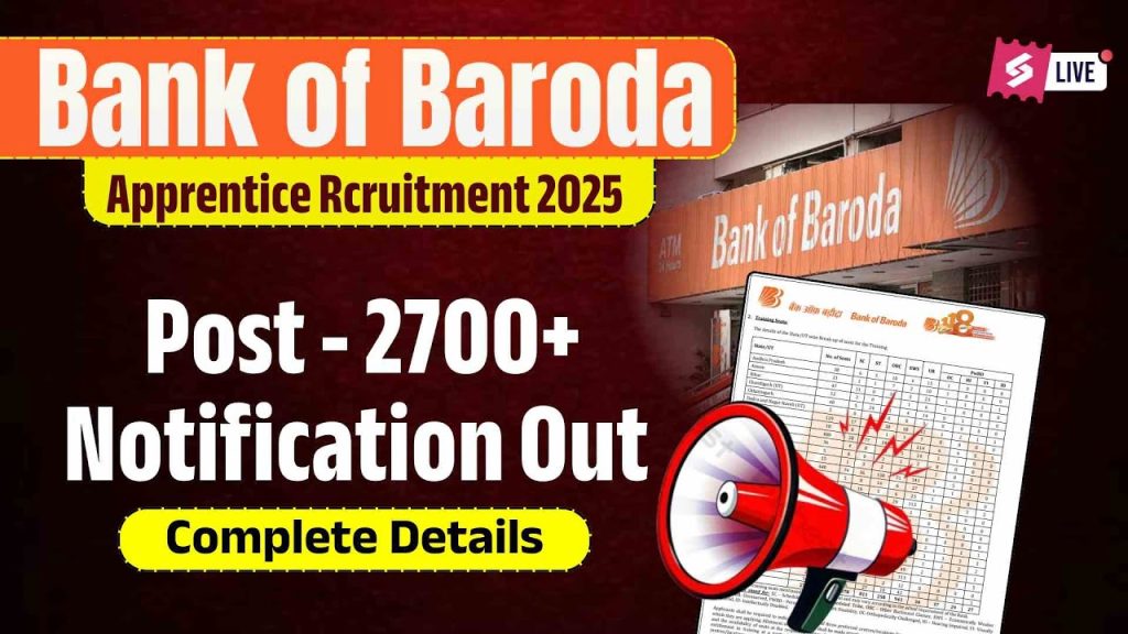 Bank of Baroda Apprentice Online Form 2025