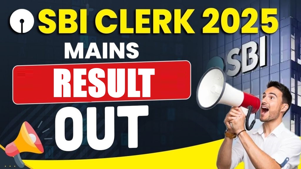 SBI Bank Clerk Mains Result 2026