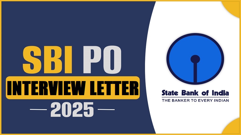 SBI PO Interview Letter 2025