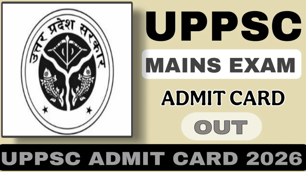UPPSC RO/ ARO Revised Mains Exam Date 2026
