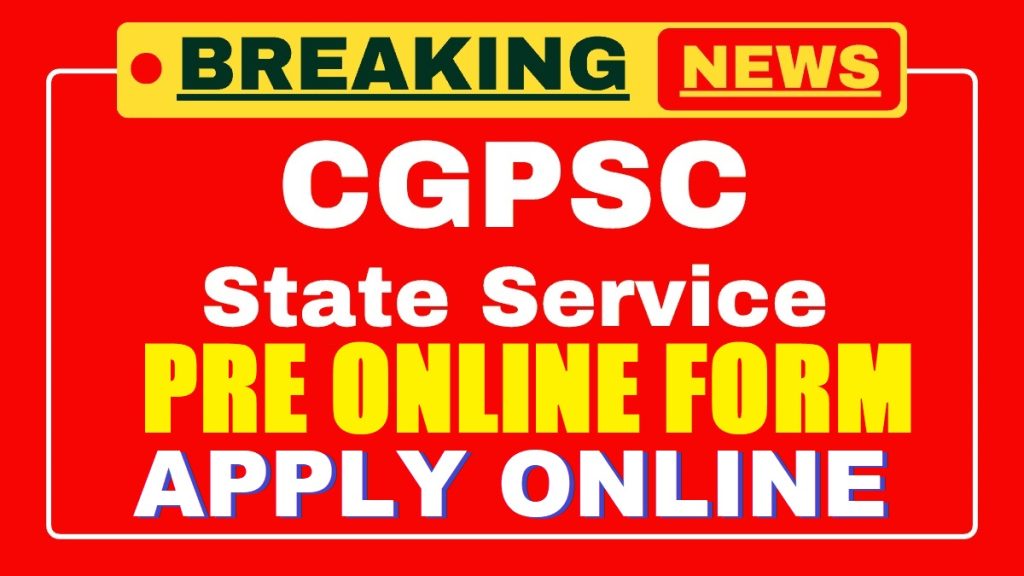 CGPSC SSE PCS Pre Recruitment 2025