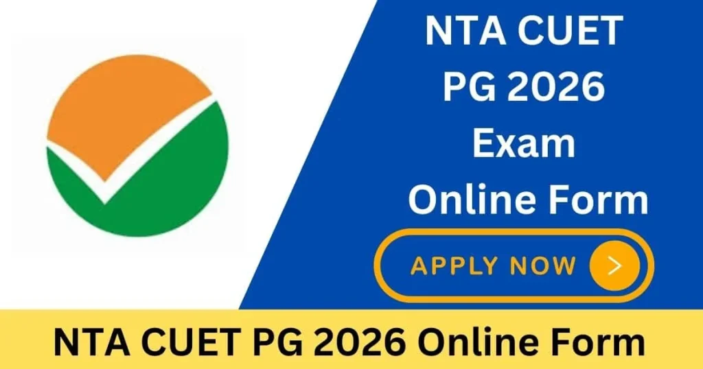 NTA CUET PG Online Form 2026