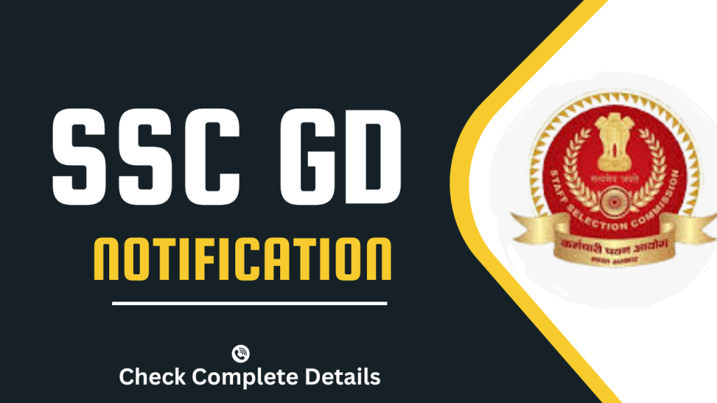 SSC GD Constable Recruitment 2026