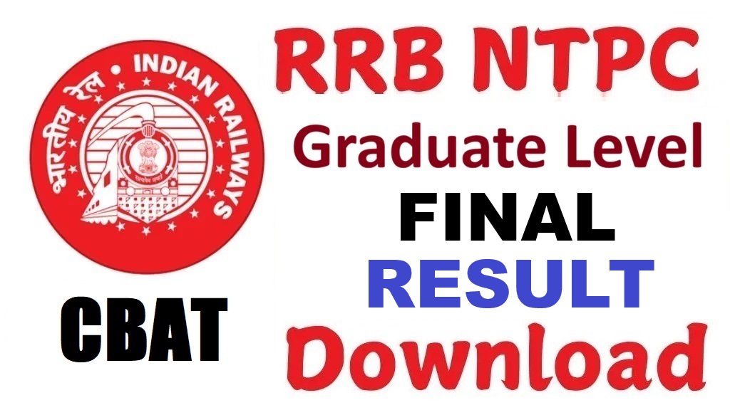RRB NTPC Graduate Level Final Result 2026