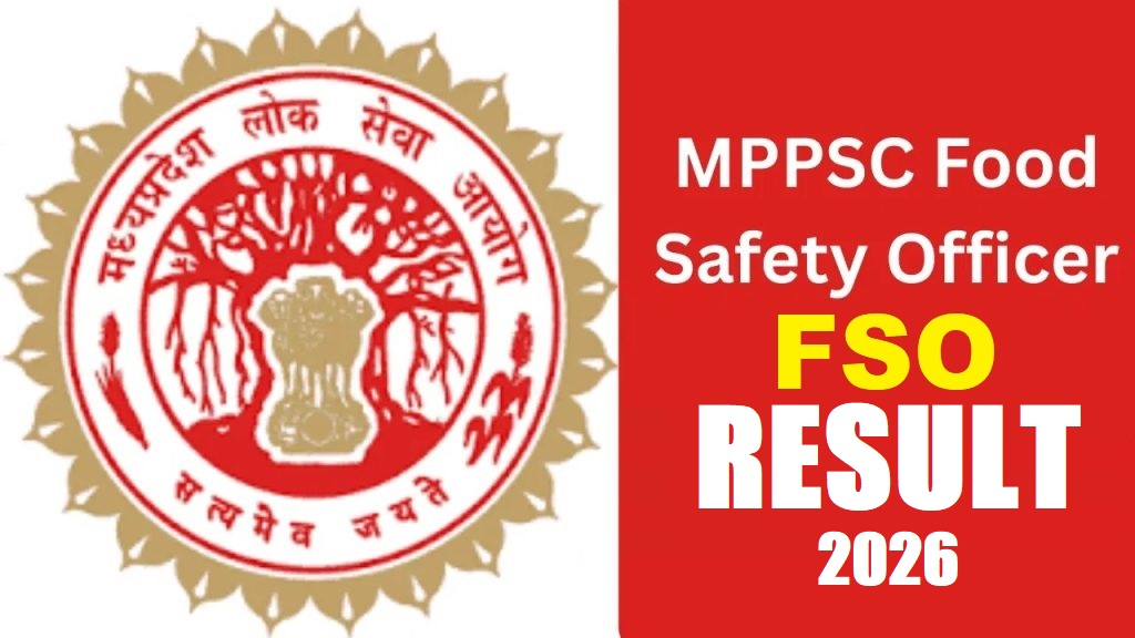 MPPSC Food Safety Officer FSO Result 2026