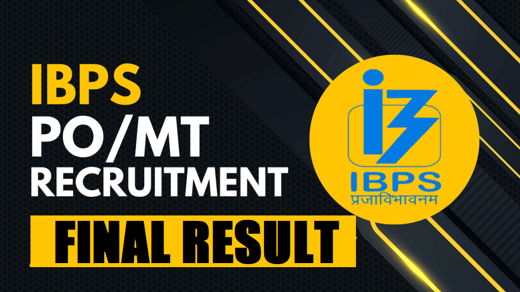 IBPS PO MT XV 15 Final Result 2026