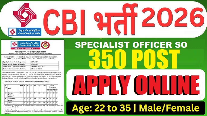Central Bank Specialist Officer Recruitment 2026