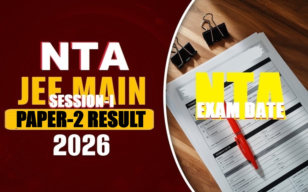 NTA JEE Main Session-I Paper-2 Result 2026