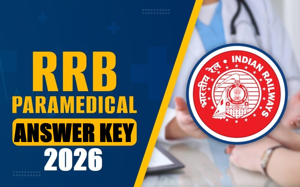 RRB Paramedical Staff Answer Key 2026