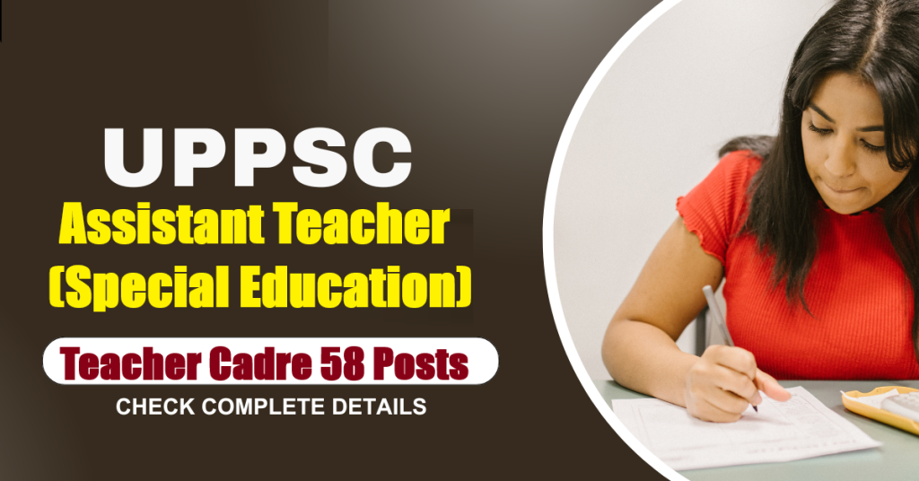 UPSSSC Teacher Cadre JTC Recruitment 2026