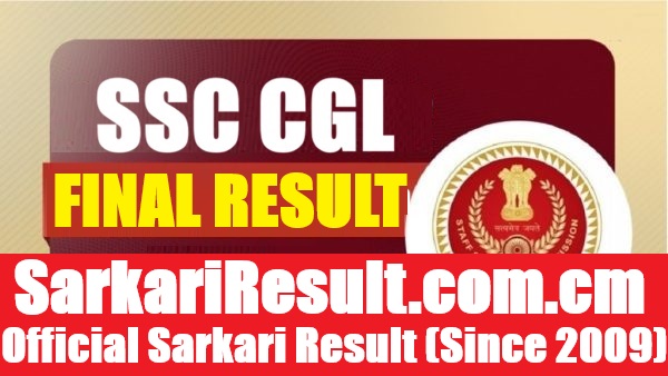 SSC CGL Final Result 2026