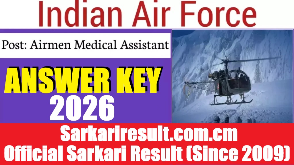 Airforce Group Y/ Medical Assistant Airmen Intake 01/2027 Answer Key