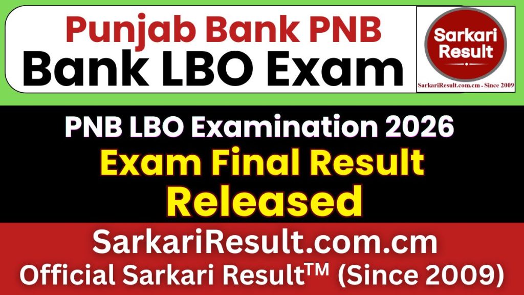 PNB Bank LBO Final Result 2026