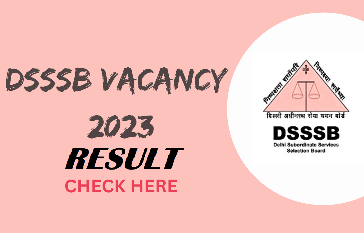 Delhi DSSSB Sub Station Attendant 2023 Result