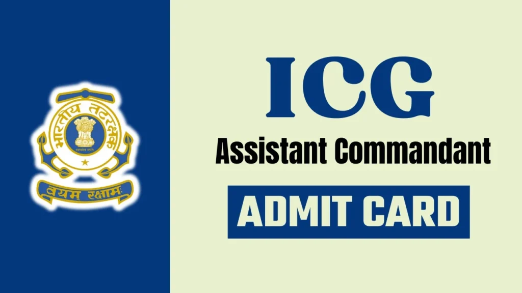 Coast Guard Assistant Commandant Exam City and Date Released 2025