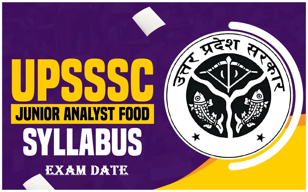 UPSSSC Junior Analyst Food 2024 Mains Exam Fee