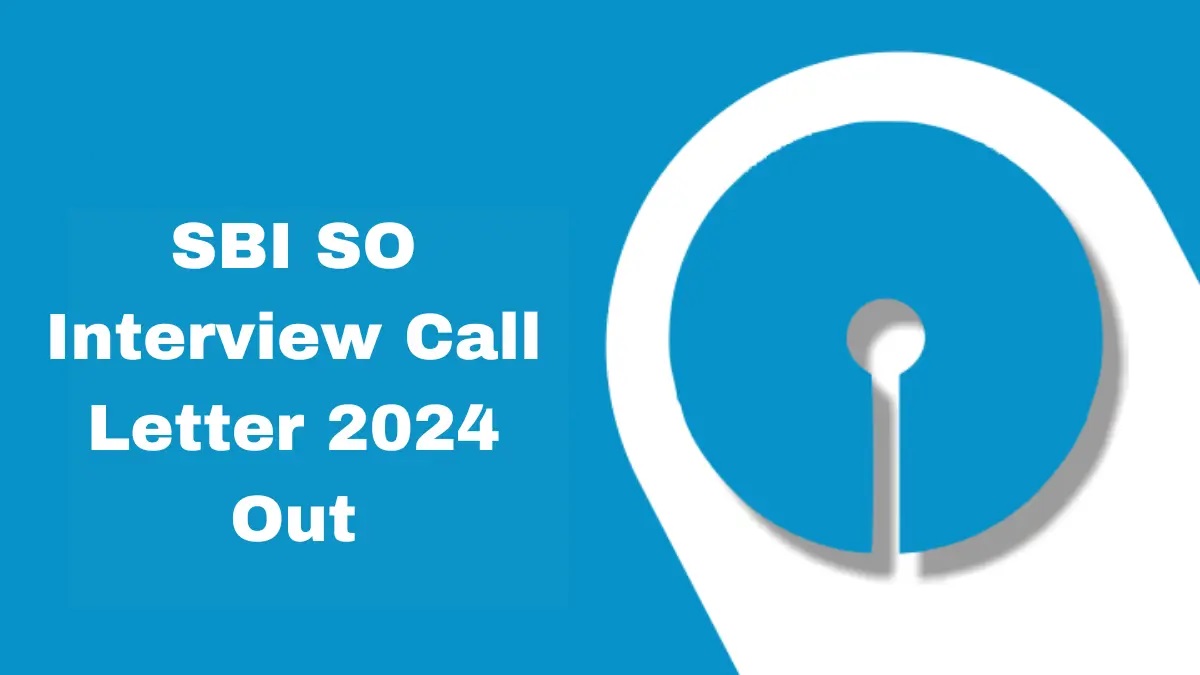 SBI SCO Assistant Manager 2024 Interview Letter