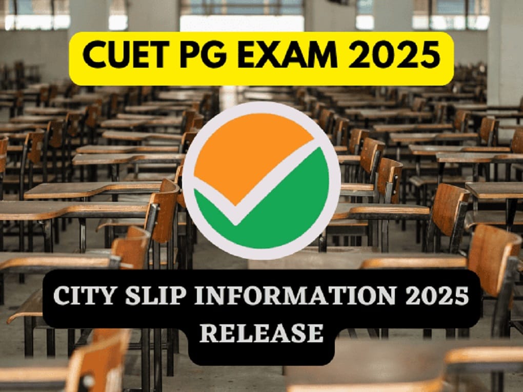 NTA CUET PG Exam City Details 2025