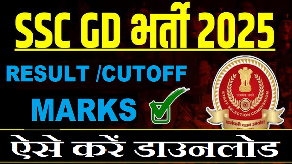 SSC GD Constable Result 2025