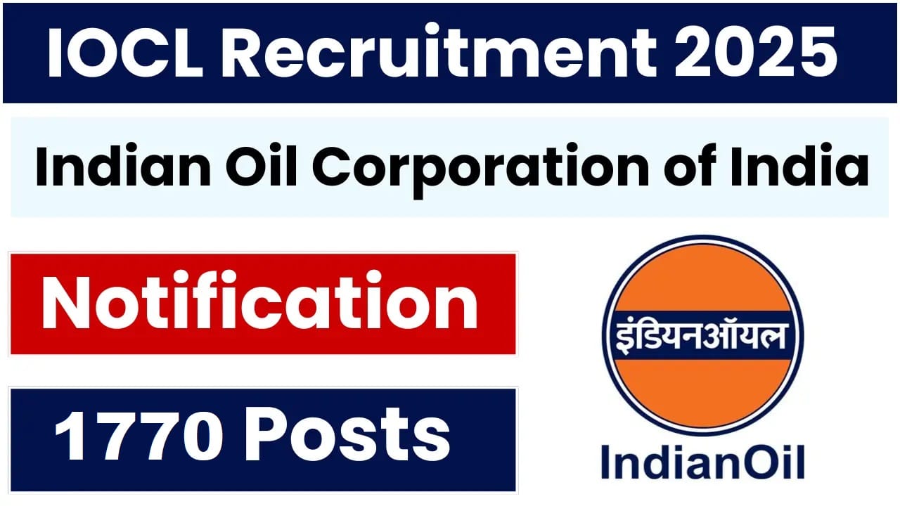 IOCL Refineries Division Recruitment 2025