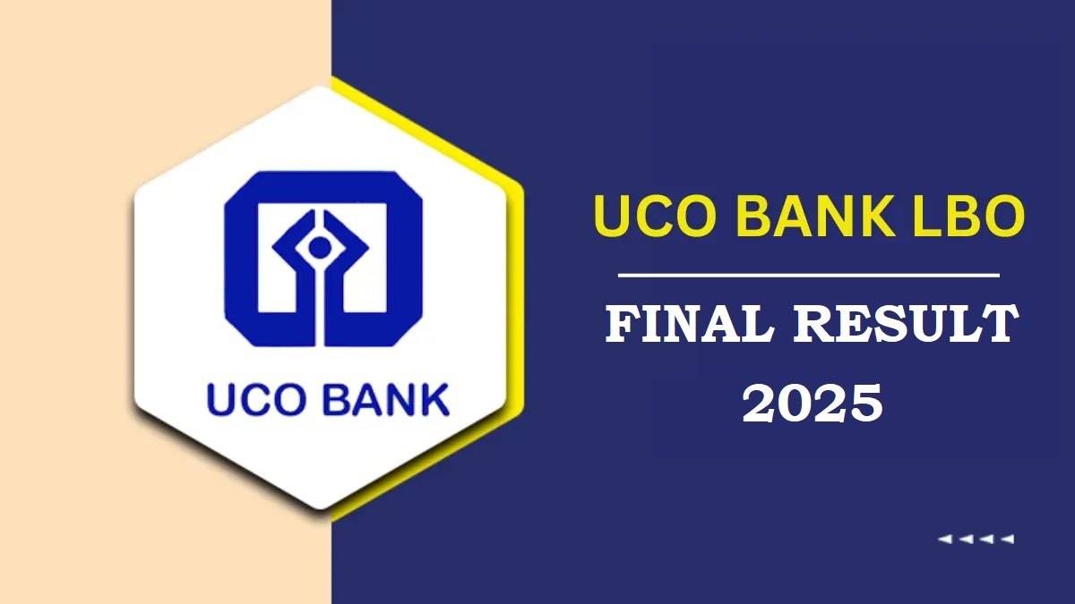 UCO Bank LBO Final Result 2025