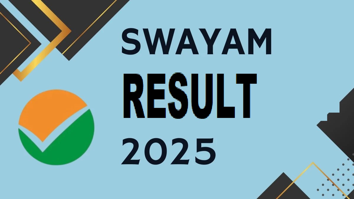 NTA SWAYAM Result 2025