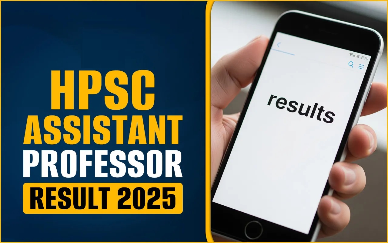 HPSC Assistant Professor Result 2025