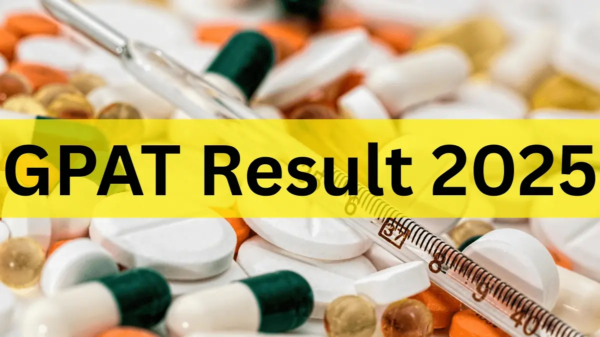 GPAT Result 2025