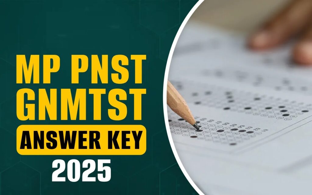 MPESB PNST, GNMTST Answer Key 2025