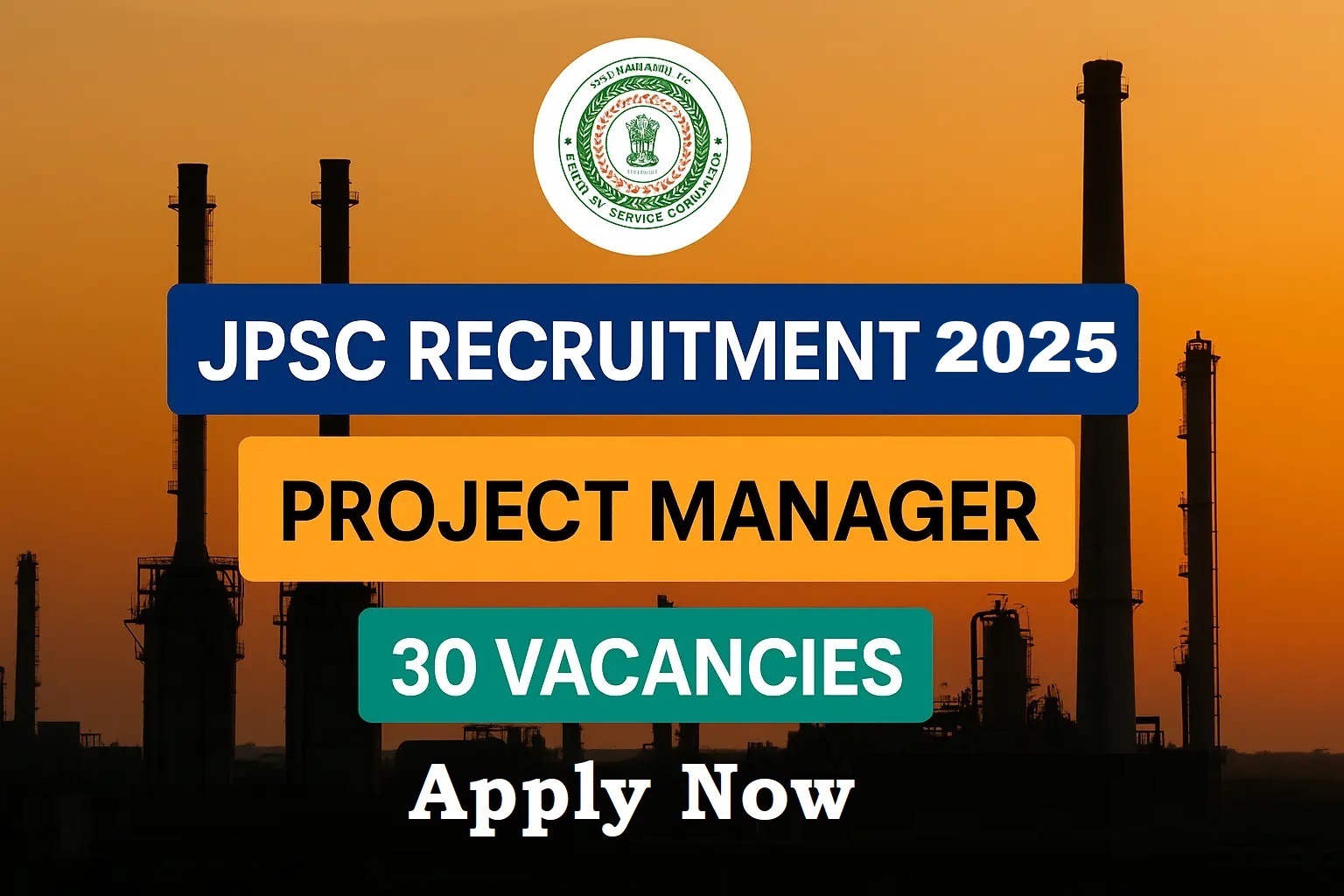 JPSC Project Manager Recruitment 2025 | Apply Now