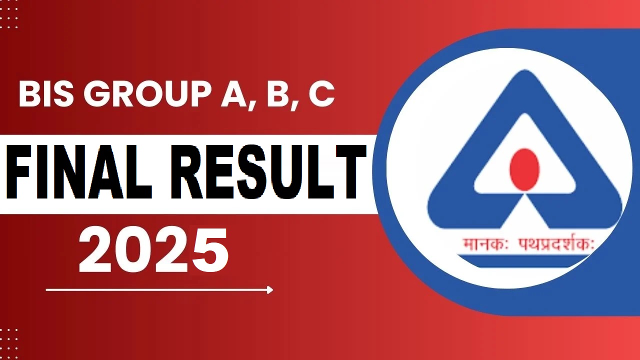 BIS Group A, B, C Post 2024 Final Result