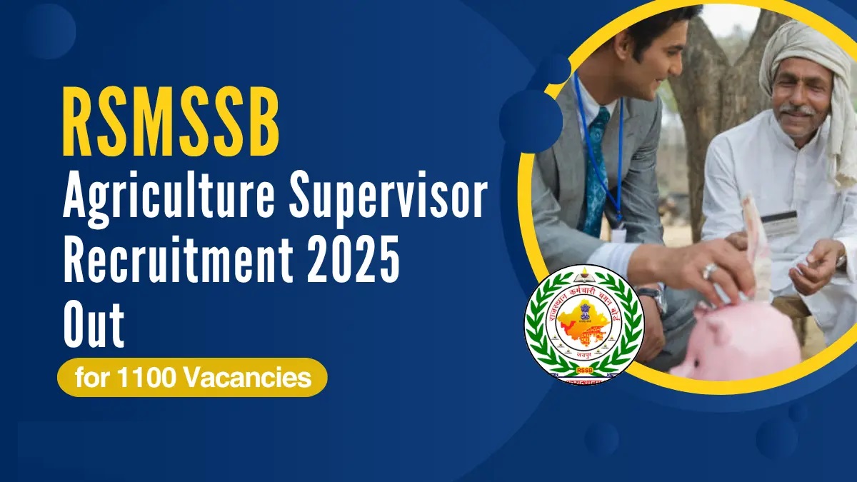 RSSB Agriculture Supervisor Recruitment 2025